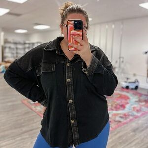 Heyson Black Shacket